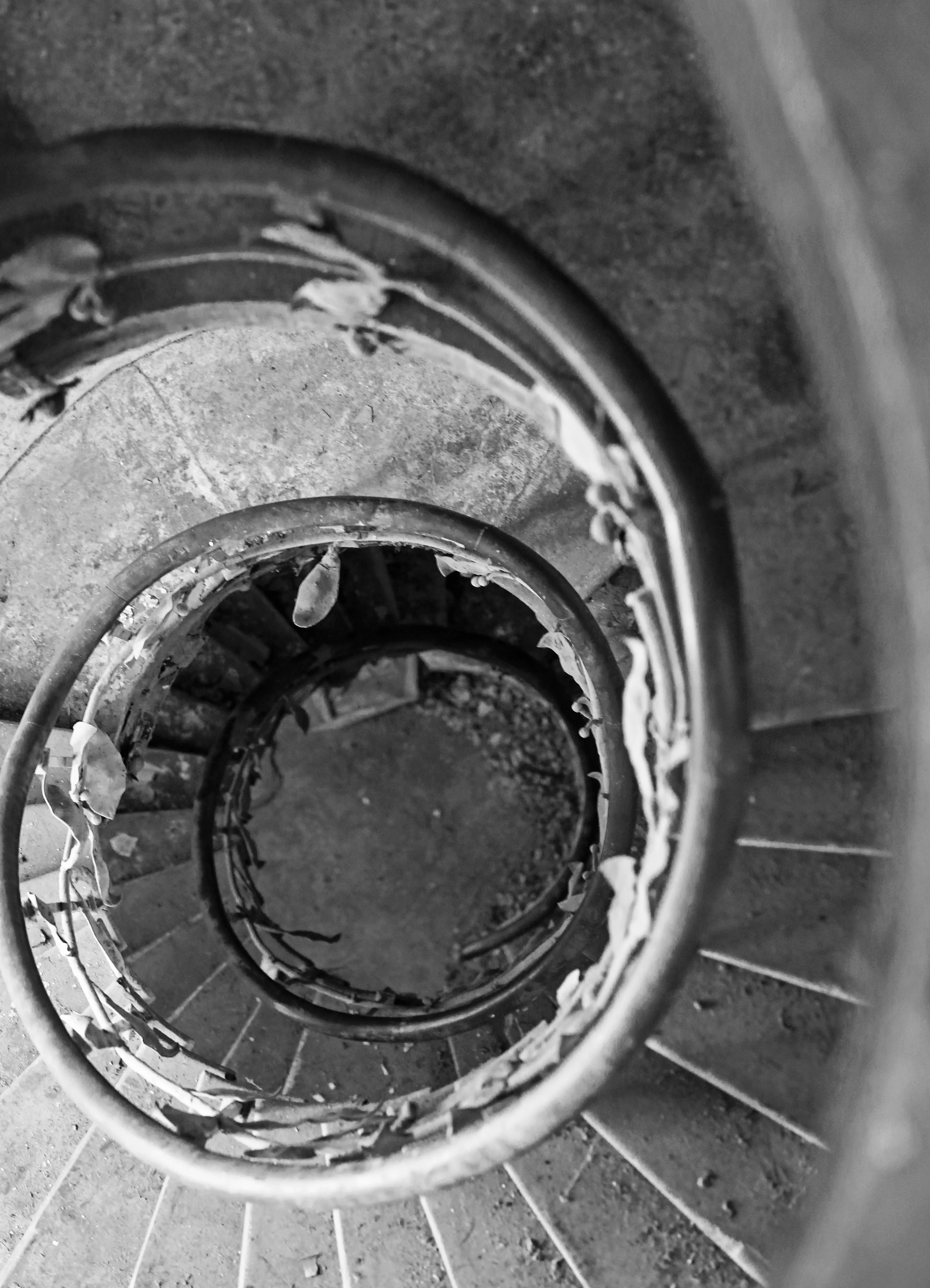 Inside Beelitz Heilstätten - Stairs